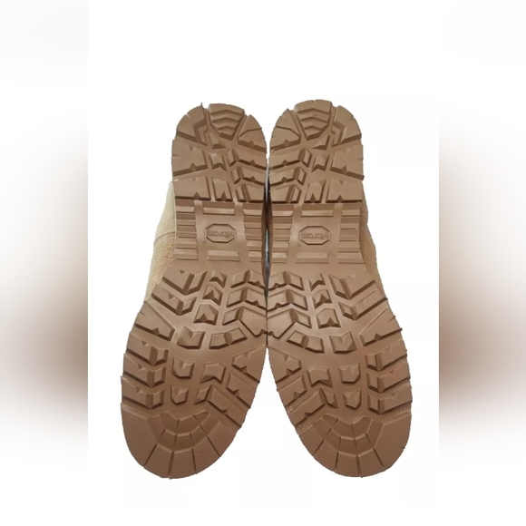 Wellco Combat Boot Men's Size 15.5 EW~ Extra Wide Canvas, Suede, Leather Tan - Picture 10 of 12